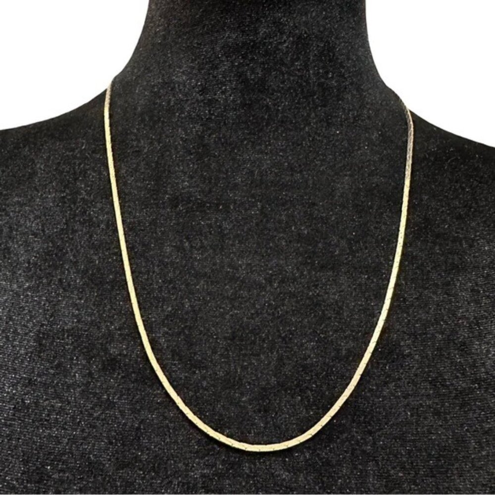 Vintage Chain 24 Inch Length Gold Tone  C Clasp